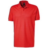 Exner Herre poloshirt farve red, bomuld 
