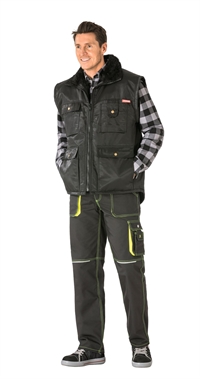 0339 Gletscher Pilot vest Sort