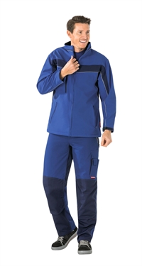 2701 Softshell jakke,kornblå/marine