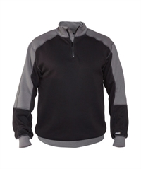 300358 Dassy ® Basiel tofarvet sweatshirt grå sort