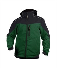 300336 Dassy ® JakartaAKARTA tofarvet softshell jakke grøn