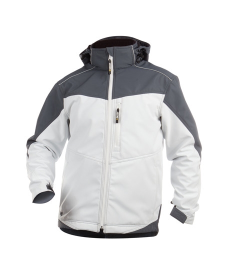300336 Dassy ® JakartaAKARTA tofarvet softshell jakke hvid