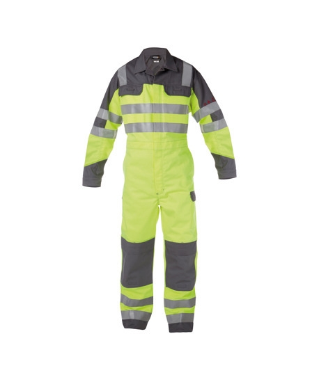 DASSY ® SPENCER (100380) MULTINORM HØJ SYNLIGHED OVERALL MED KNÆLOMMER