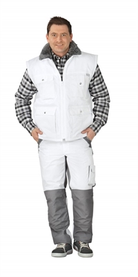 0355 Gletscher Pilot vest Hvid